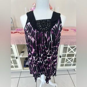 Jeweled Purple Top